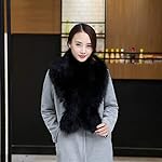 Belinan Women Faux Fur Collar Scarf Shawl Wrap Stole Warmer Shrug For Winter Coat Belinan Women Faux Fur Collar Scarf Shawl Wrap Stole Warmer Shrug For Winter Coat