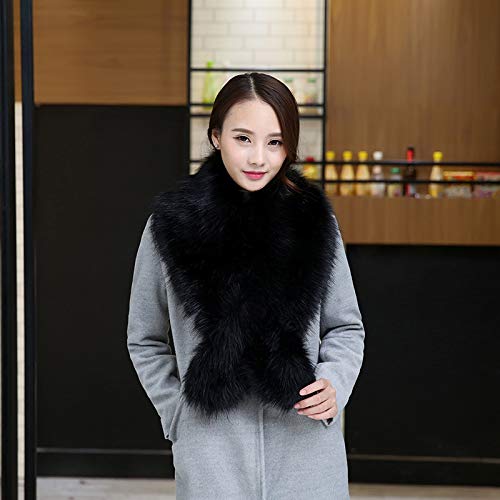 Belinan Women Faux Fur Collar Scarf Shawl Wrap Stole Warmer Shrug For Winter Coat Belinan Women Faux Fur Collar Scarf Shawl Wrap Stole Warmer Shrug For Winter Coat