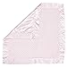 Bearington Collection Pink Satin Baby Security Lovey Blanket - 28.5