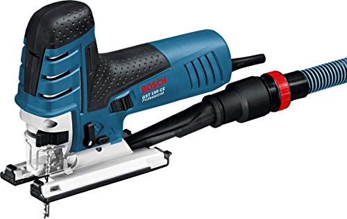 Bosch Professional Stichsäge GST 150 CE (780 Watt, inkl. 3x Schwämme, Absaug-Set, Abdeckhaube, Gleitschuh… – Bild 5