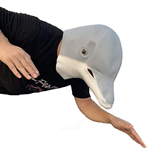 ifkoo-Dolphin-Mask-Novelty-Halloween-Christmas-Easter-Costume-Party-Masks-Funny-Latex-Animal-Head-Mask