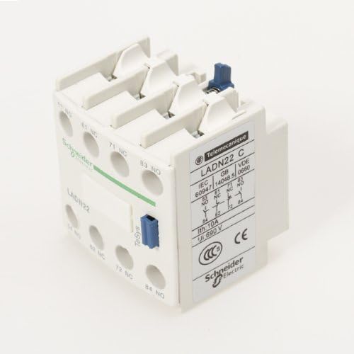 LADN22 Auxiliary Contact Block for AC Contactor - Worldwide