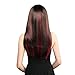 Neitsi 10pcs Colored Highlight Clip on in Hair Extensions #F03