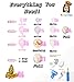 Pink White Balloon Garland kit,Elephant Baby Shower Decoration Luxury Arch, Baby Shower,Birthday Party Decorations,Pump Backdrop Elephant Versatile Backdrop Baloon