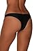Sheridyn Swim Women's Scrunch Brazilian Bikini Bottom Black Medium