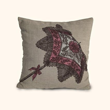 DNArtSaleStore 18X18 Fashion Throw Pillow Case Shell Decorative Cushion Cover Pillowcase XR:66 Beautiful Umbrella