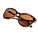 J+S Felis Vintage Cat Eyes Polarized 100%UV Sunglasses for Women - Large Fit