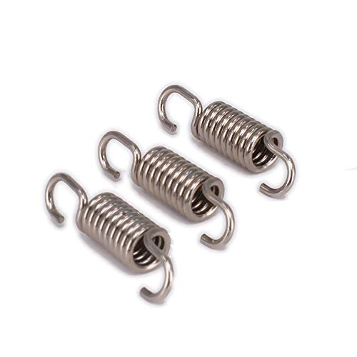 Silicone Joint Exhaust Tuned Pipe Spring Rubber Adapter Set 1/8 Nitro RC Car HSP HPI Traxxas Losi Axial