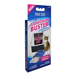 Catit-Magic-Blue-Ammonia-Buster-Reduces-Urine-Odour-and-Smells-for-a-Fresh-Cat-Litter-Box Catit Magic Blue Ammonia Buster - Reduces Urine Odour and Smells for a Fresh Cat Litter Box