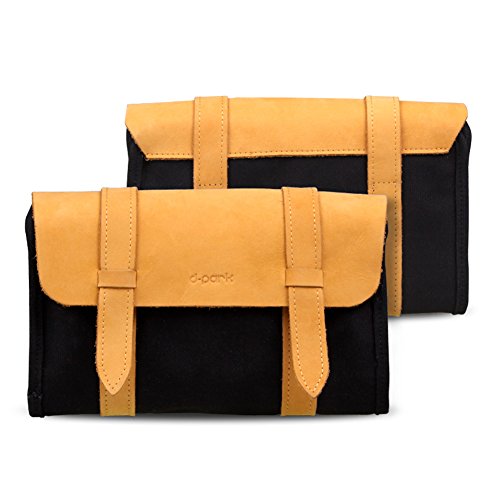 Leather electronics accessories organizer case for usb …