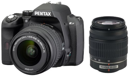 UPC 027075175563, Pentax K-R 12.4 MP Digital SLR Camera with 3.0-Inch LCD and 18-55mm f/3.5-5.6 and 50-200mm f/4-5.6 Lenses (Black)