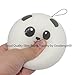 1Pc Jumbo 10cm Squishy Kawaii Panda Bread Bun Phone Charm Bag Strap Pendant Squeeze Toy