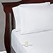Cosy House Collection Everyday 1500 Series Bed Sheet Set - Ultra Soft & Cool Hotel Bedding - Deep Pocket - Wrinkle, Stain and Fade Resistant - 4 Piece Set (Queen, White)