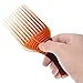 Mosuch Hair Pick, 2pcs Super Smooth Picks Comb Hairdressing Wide Tooth Modeling Big Tooth Comb