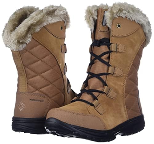Columbia Women's Ice Maiden II Snow Boot, Elk/Black, in Kenya