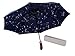 Prestige Balios Travel Umbrella—Handmade Wood Handle—Auto Open & Close—Exquisite Patterns—Gift Boxed—Designed in UK