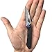 Cool Hand 3'' Super Light Folding Pocket Knife, Liner Lock, 2'' Damascus Blade with Carbon Fiber Scale