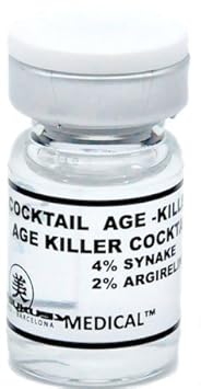 Age-Killer Cocktail/Profi-Serum (steril) Botulin Like – mit neuartigem Wirkstoffkomplex zur Falten-Behandlung – ideal für Mic