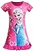 WNQY Toddler Night Gown Little Girls Princess Elsa Pajamas Dress (Rose,100/2-3Y)