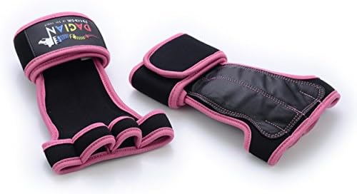 Cross Training Premium Leather Gloves with Wrist Support for Pull Ups,Gymnastics,Workout,Fitness,WODs,Kettlebells | No Calluses,Weight Lifting Durable Grips | Best Model For Women (Large)