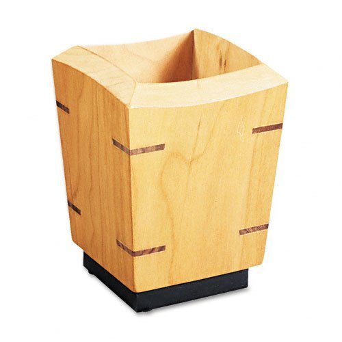 Rolodex Workspace, Executive Woodline II pencil holder, 3-1/4w x 3-1/4d x 4-5/8h, cherry