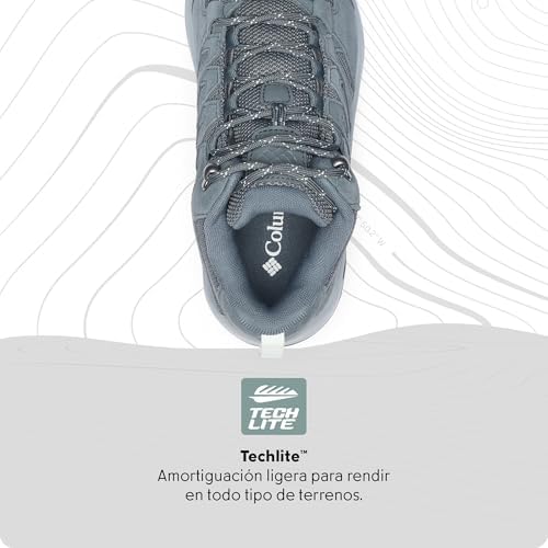Redmond IV Mid Zapatos Impermeables, Construidos Para Resistir Los Elementos, Malla Transpirable, Puntera Robusta, Entresuela Liviana, Agarre Superior - Mujer