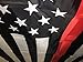 Redline Flags 3 by 5 Foot Thin Red Line Flag Honoring The Courage of Our Firefighters, EMT, and Paramedics. Black, White and Red American Flag with Brass Grommets