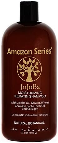 Amazon Series Jojoba Moisturizing Keratin Shampoo, 33.8 Fluid Ounce by Amazon Series