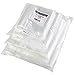400 Industrial Strong Clear Poly Bag Combo Set - 100 Bags Per Size - 6x9, 8x10, 9x12, 11x14 - Super Strong Seal with Suffocation Warning primary