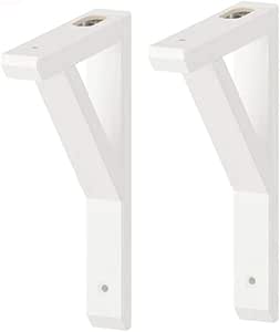 GDAN 2 Piezas Soporte De Estante De Madera Soporte De Estantería