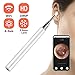 Wireless Otoscope Ear Camera FHD 1080P WiFi Ear Scope, 3.9mm Ear Otoscope with 6LED Lights, 4-Axis Gyroscope, Ear Wax Removal Tools, Temperature Control, Compatible with iPhone, iPad & Android Phones