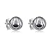 Dayna Designs Sterling Silver Tennis Jewelry - Earrings and Necklaces (Tennis Stud Earrings)