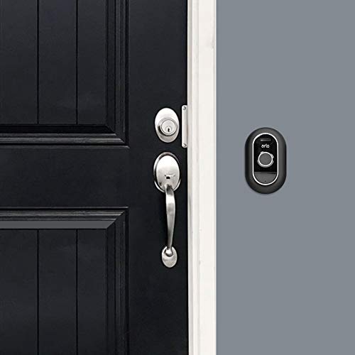 Arlo Doorbell Wall Plate, Aotnex Wall Mounting Plate Accessories for Arlo Audio Doorbell to Keep an Easy Installation and Clean Look (Black)