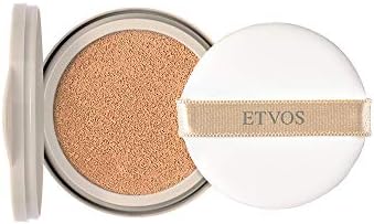 Etvos エトヴォス ミネラルグロウスキンクッション リフィル パフ付き 12g ツヤ 透明感 石けんオフ 乾燥小じわを目立たなくする 効能評価試験済み オークル