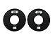 Micro Gainz Olympic Fractional Weight Plate Set of .25lb, .50lb, .75lb, 1lb Plates - 8 Plate Set - Designed for Olympic Barbells, Used for Strength Training and Micro Loading