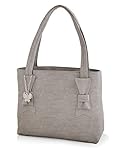 Butterflies Women's Handbag (Grey) (BNS 0595GY)