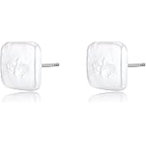 LOOYUUPEE Natural Freshwater Pearl Stud Earrings for Women, Dainty Star/Lover Hear Charm Pendant Baroque Pearl Ear Jewelry Studs, Minimalist Gold Pearl Earrings Eardrop for Mom Lover Her