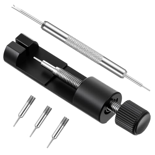 Gtziqa Watch Link Removal Kit, Watch Pin Removal Tool Watches Resizing Kit Pin Remover for Sizing Bands with Extra Replacement for Adjust and Remover Bracelet Strap