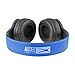 Altec Lansing MZX300-BLU Wireless Over Ear Bluetooth Headphones with Microphone, Blue