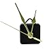 OHTOP DIY Quartz Clock Movement Mechanism Long Spindle Gold Hand Kit