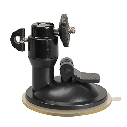 UEB 70mm Suction Cup Mount Bracket with 1/4inch Screw for DSLR Camera Car DVR