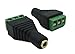 CERRXIAN 3.5mm Stereo Audio Video Female Jack to 3 Screw Terminal Female Headphone Replacement Solderless Balum Converter Adapter (2-Pack)