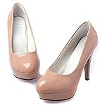 LOVEBEAUTY® Women's Candy Color Waterproof High Heels Pump Shoes Wedding Shoes
