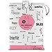 Rossette Girls Cotton White Camisole Undershirts - Pack of 2 (6, White)