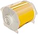 Brady High Adhesion Vinyl Label Tape (113114) - Yellow Vinyl Film - Compatible with GlobalMark Industrial Label Printer - 100' Length, 4