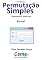 Livro Calculando uma Permutação Simples Programado em Visual Basic