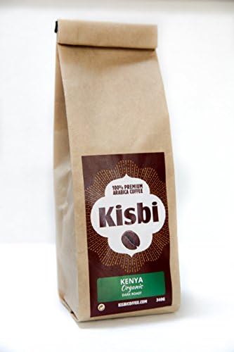 Kenyan Delight, Kisbi COFFEE 12 oz Bag, Whole Bean Coffee. Dark Roast.
