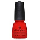 China Glaze Nail Lacquer, Igniting Love, 0.5 Fluid Ounce