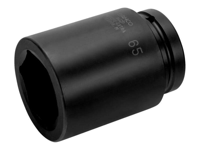 Bahco K9806M-46 Impact Socket, Black, 1 1/2-Inch/46 mm