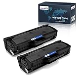 Office World Compatible Toner Cartridge Replacement for Samsung MLT-D111S (Black, 2-Packs),Compatible with Samsung SL-M2020W SL-M2070W/FW